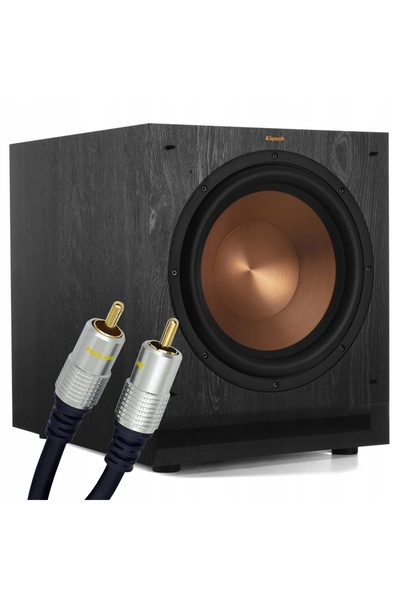 Klipsch Spl-120 Subwoofer Activ Cablu RCA Cross-Tech Y 3m Bas Puternic Nou