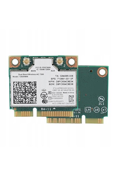 NO BRAND Intel 7260Ac Modem Wifi Modul Bluetooth 300M + 867M 2.4G 5G