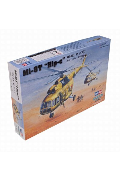 NO BRAND Hobby Boss 87221 Model de elicopter neasamblat Mil Mi-8T Hip -C