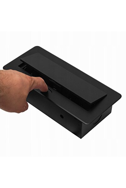 NO BRAND Priză electrică, USB, de blat, Baron Negru
