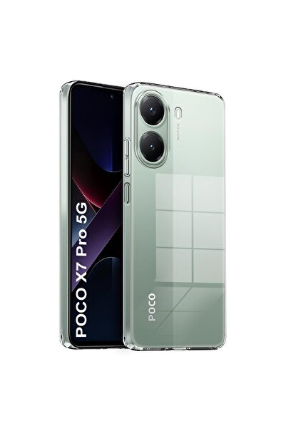 bestcase Интели ®   Прозрачен защитен калъф, съвместим с Poco X7 Pro 5G