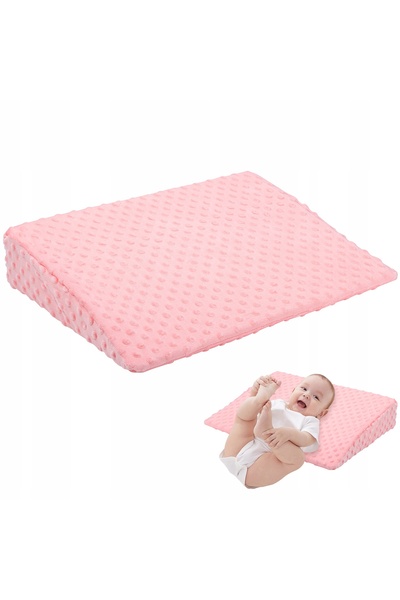 NO BRAND Pernă pentru bebeluși Clin pentru cărucior cu husă 47 X 36 cm