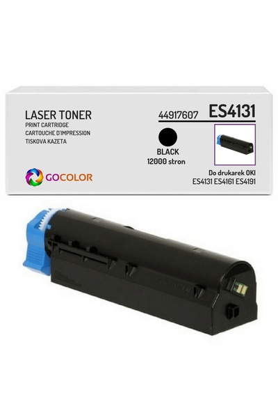 NO BRAND Toner Nou 44917607 Negru pentru Oki Es4131 Es4161 Es4191