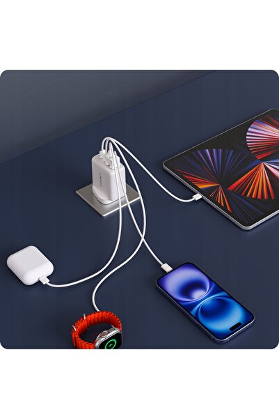 NO BRAND Voomy Travel Y42 Adaptor de călătorie modular cu porturi USB 2, USB-...
