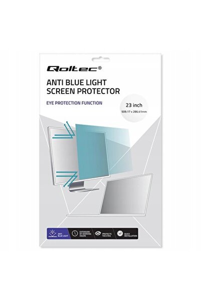 Qoltec Filtru de lumină albastră mat pentru monitor 23 " 16:9