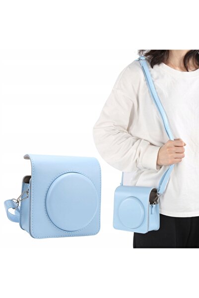 NO BRAND Husă de protecție pentru camera Instax Square Sq1, albastră