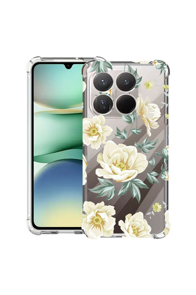 bestcase ®   Husă Antișoc pentru Motorola Edge 70 Fusion, Flori, 3145730 AS 126