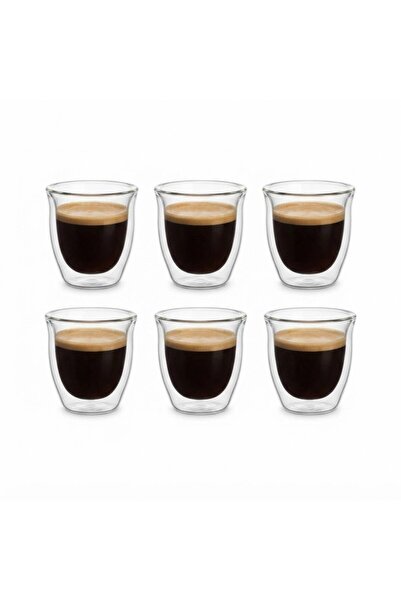 Cuisine Art Alda Double Wall Cawa Cup – 80 ml | Set of 6