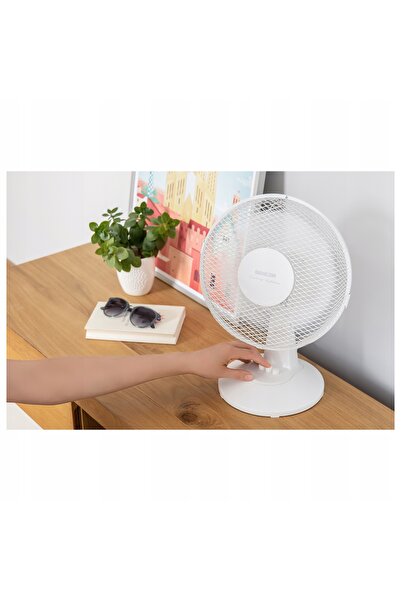 Sencor Ventilator de birou cu oscilație automată SFE 2310WH, mic, 23cm