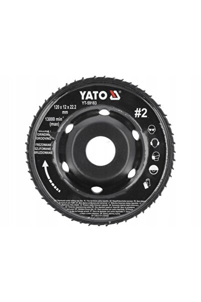 yato Freză Tarnik complet convexă 120X12 NR2 YT-59183