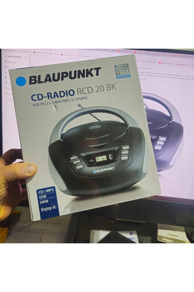 NO BRAND Radio player boombox Blaupunkt RCD20BK CD MP3 radio AUX-in