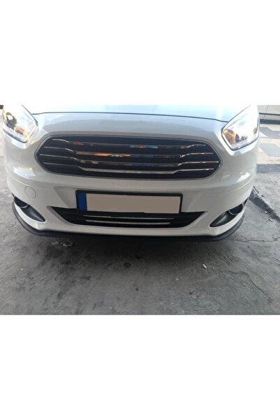 OTO H.İ.T. FORD COURIER UYUMLU ÖN LİP TAMPON EKİ BODY KİT YUMUŞAK MAT SİYAH K...