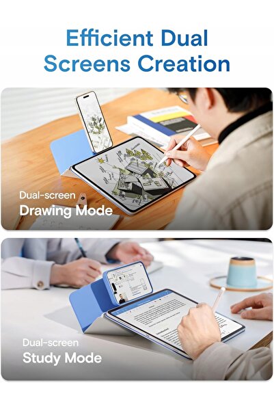 NO BRAND Husă Moft Dynamic Folio pentru iPad Pro 12.9 " Gen. 4/5/6, iPad Air ...