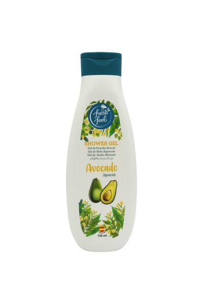 FRESH FEEL Shower Gel, Fresh Feel, 750 ml Avocado