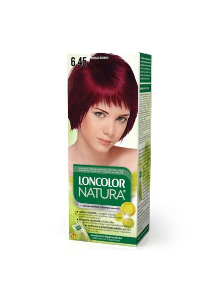 Loncolor Natura Vopsea pentru Par, Loncolor Natura, 6/45 Rosu Rubin