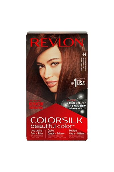 Revlon Vopsea pentru Par, Color Silk, 44 Medium Red Brown