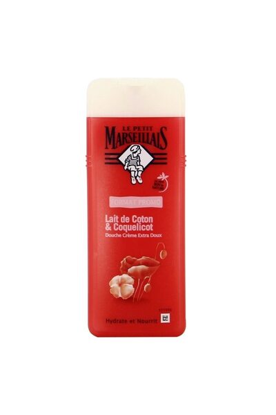 Leski Αφρόλουτρο, Le Petit Marseillais, 400 ml Γάλα Βαμβακιού