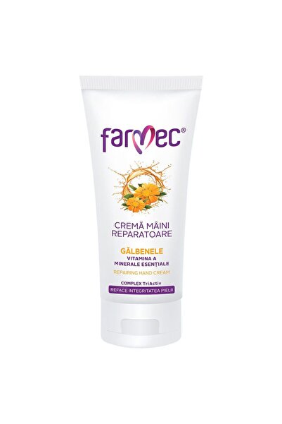 Farmec Crema pentru Maini, Farmec, Reparatoare 100 ml Galbenele 6040