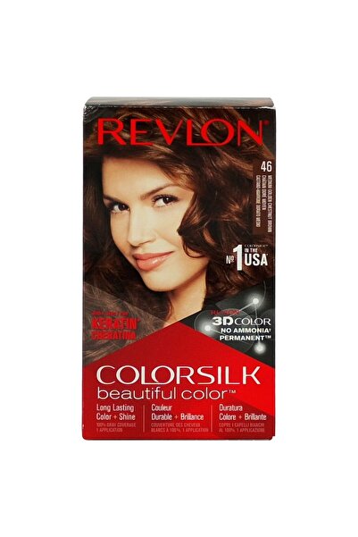 Revlon Vopsea pentru Par, Color Silk, 46 Medium Golden Chestnut Brown