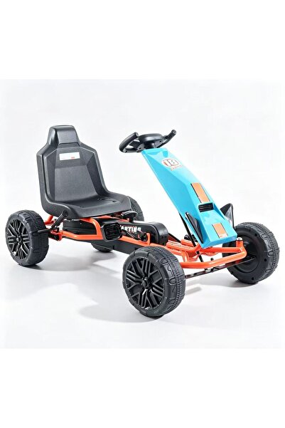 happyworld2026 Kart cu pedale ,Roti EVA,Scaun regalabila,frana de mana,Dimens...