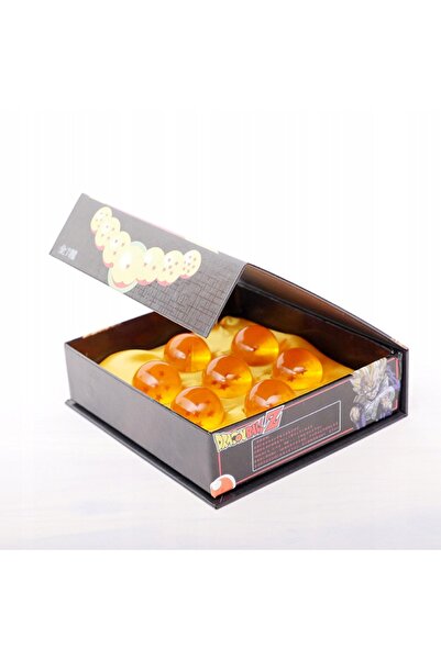 NO BRAND SET DE 7 BILE DE DRAGON DIN SERIA ANIME DRAGON BALL CU FIGURINE COSP...