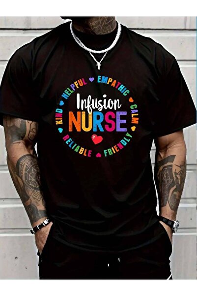 799 100% Cotton Certified Registered Nurse Infusion Squad T-Shirt Men's Women...
