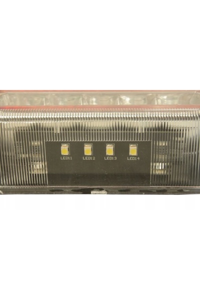 NO BRAND Lampă spate combinată cu lumină LED pentru plăcuța de înmatriculare