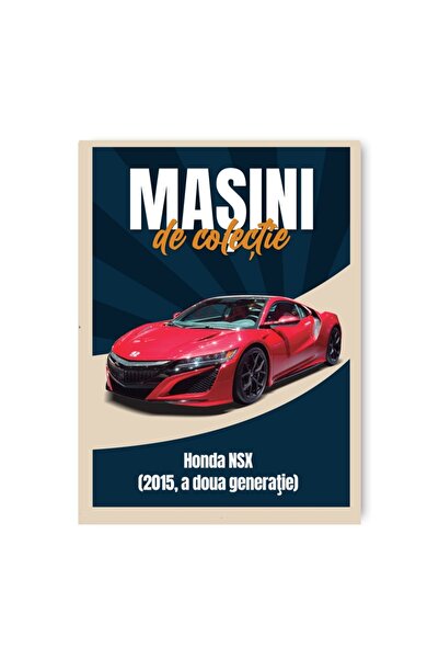 WELLY Sigilat- Honda NSX 2015- nr. 107- Mașini de Colecție 2023- Scara 1/60