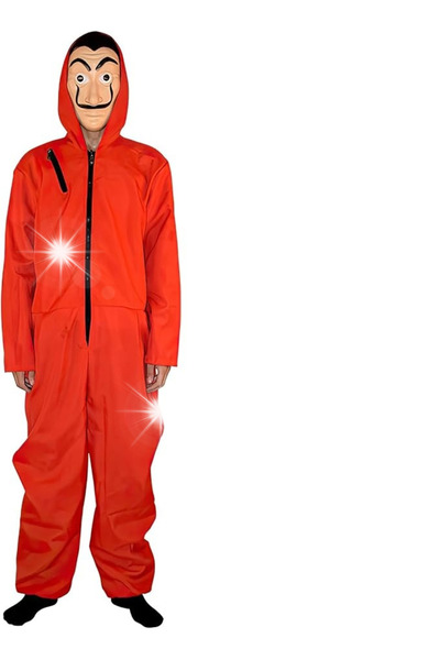NO BRAND Costum XXL de carnaval Halloween Cosplay Bank Red Yigoo