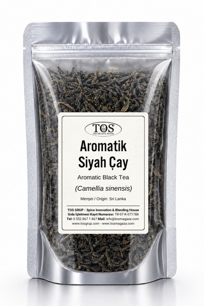 TOS The Organic Spices Aromatic Black Tea 1 kg (1. Quality) Aromatic Black Te...