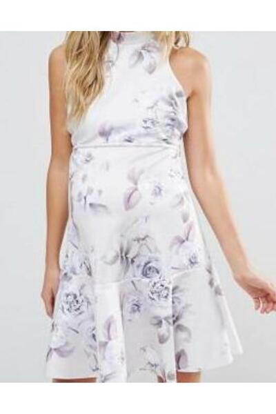NO BRAND Rochie de maternitate Asos cu imprimeu floral 48