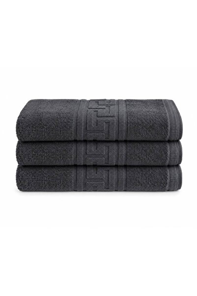 RMR textile Σετ 3 λευκών πετσετών (μπάνιου/υποδοχής) 70x130 εκ., ξενοδοχειακο...