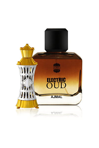 Ajmal Signature Pair Mizyaan Perfume Oil 14ml & Electric Oud 100ml