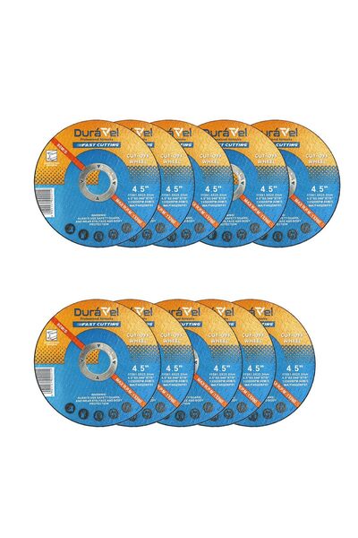 Duravel Professional Cut Off Wheel - 4.5" Fast Cutting Disc for Angle Grinder...