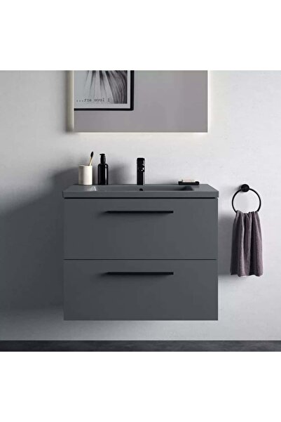 İdeal Standard i.Life B dulap de bază cu 2 sertare, 80×50.5x63cm, gri mat