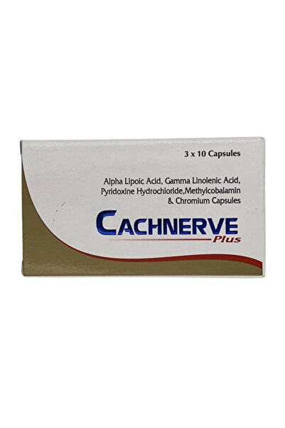 CACHET PHARMA Cachnerve Plus Capsules, 30 Tablets