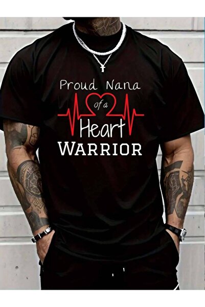 4CR قميص CHD Warrior Nana من القطن 100%، تي شيرت للرجال والنساء بتصميم عتيق ل...
