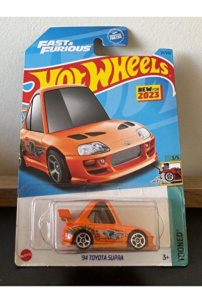 HOT WHEELS 94 Toyota Supra Uzun Kart Turuncu