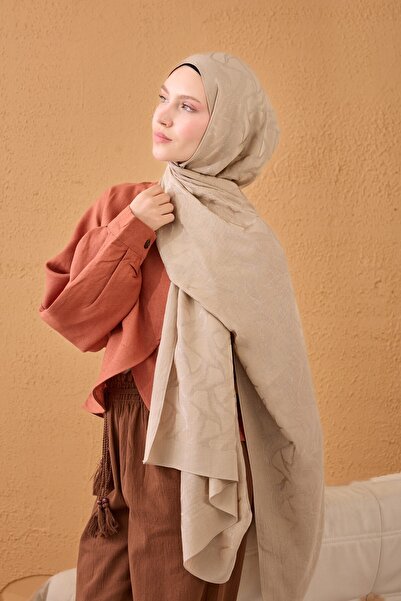 Silk Home Naia Cotton Shawl Aris Beige