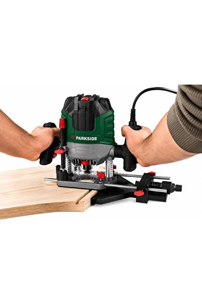 PARKSIDE ® POF 1200 D3 Electric Router with 6 Milling Bits, 1200 W, Electric ...