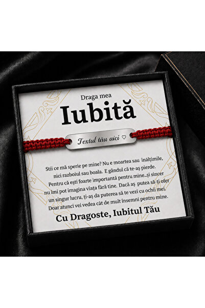 Belora Brățară Personalizată din Argint pentru Cadou Iubire
