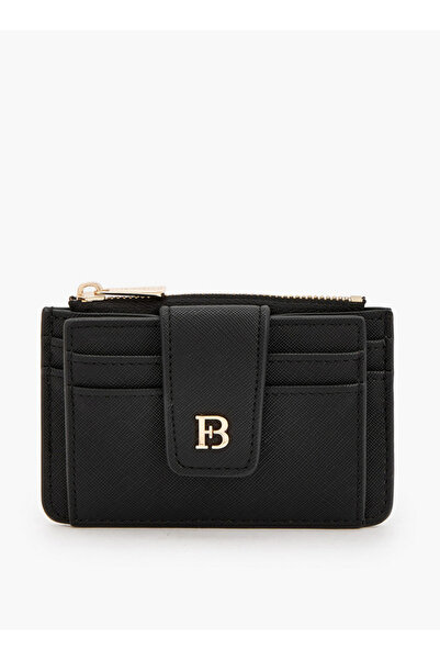 Flora Bella by Shoexpress Solid Card Holder with Zip Pocket