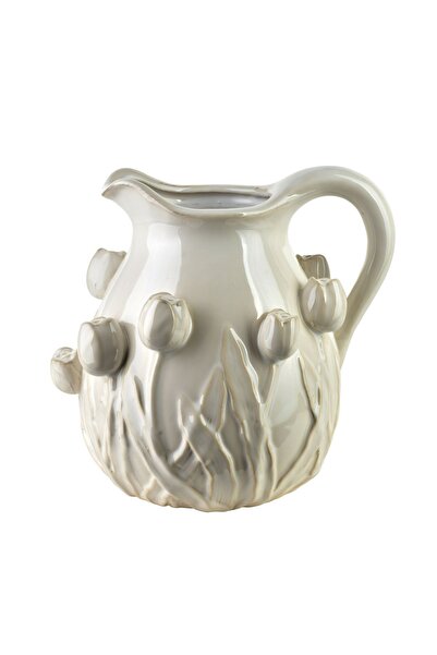 MONDEX Vază ceramică EVAM EVAM 19x19x20.5 ecru 1 buc.
