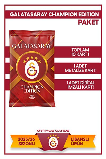 Galatasaray 25/26 Champion Edition - Paket