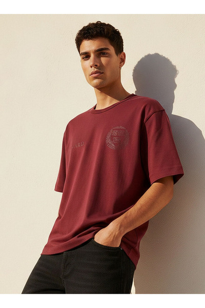 SP Characters Harvard University Regular Fit Crew Neck Short Sleeves T-shirt