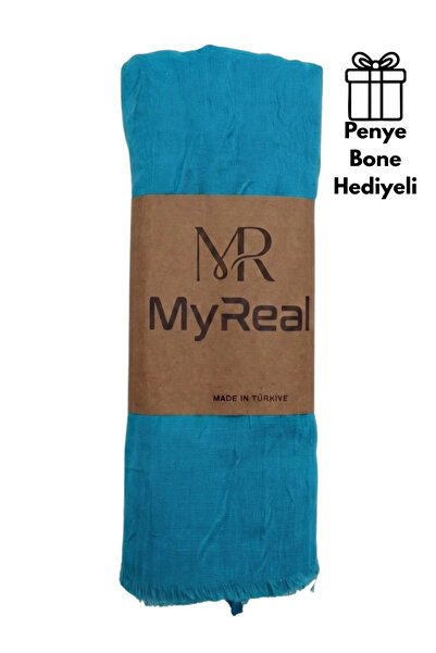 MyReal شال من خيزران الكراش - نسيج طبيعي لا يحتاج للكي (90x200 سم)