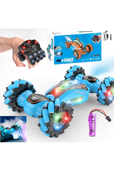 LEOPARD DEMASQUE Mașină - AUTO 4X4 telecomandă GESTAMI - Lumini LED Fum de apă