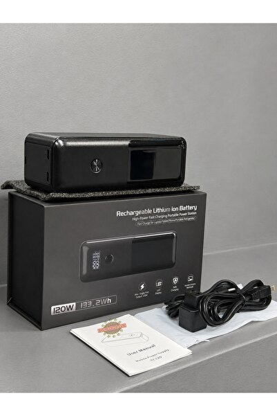 İSCİOGLU Taşınabilir Oto Buzdolabı Powerbank i (Güç Kaynağı) (Akü) 120w 133.2...