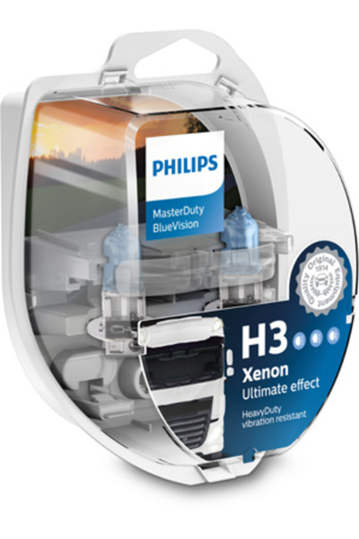Philips ZAROWKA 24V H3 70W MASTERDUTY BLUEVISION PHILIPS