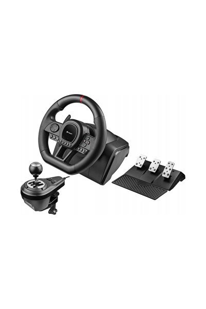 Attica Tracery Tracer SimRacer volan cutie de viteze pedale PC PS4 Switch XBO...